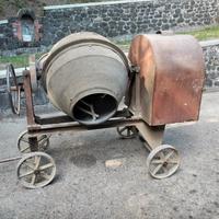 VECCHIA BETONIERA FUNZIONANTE 
