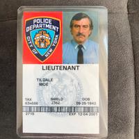 Badge Nypd Moe Tilden