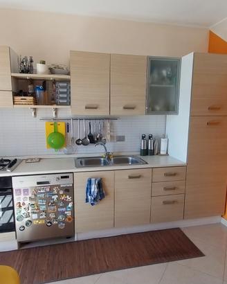 Cucina lineare mt 3,60 completa elettrodomestici