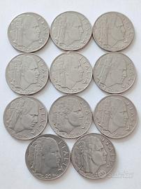 Lotto 11 Monete 20 Cent. "Impero" (1940/'41/'42)
