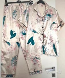 Completo due pezzi stile pigiama tg. Unica