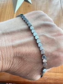 Braccialetto cuoricini #BRAND