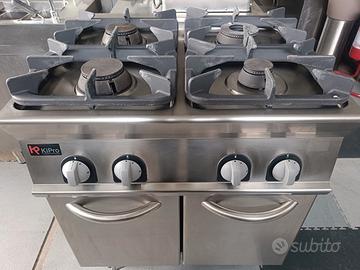 Cucina a gas 4 fuochi