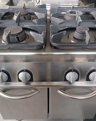 Cucina a gas 4 fuochi