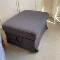Pouf poggiapiedi contenitore - IKEA EKTORP