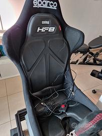 sim racing next level racing HF8 pad aptico sedile