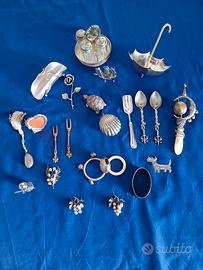 Oggettini vari in metallo