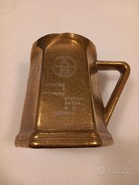 Acciaierie A.Stefana - boccale in ottone pesante