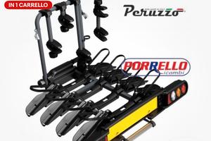 Portabici da gancio traino Peruzzo