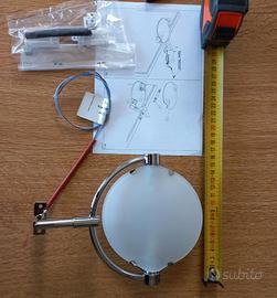 Faretto vintage per specchiera – lampada da parete