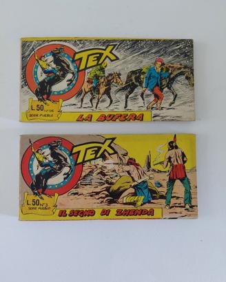 Lotto 2 Strisce TEX  serie PUEBLO