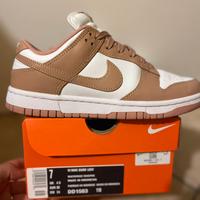 NIKE DUNK LOW WHITE/ROSE