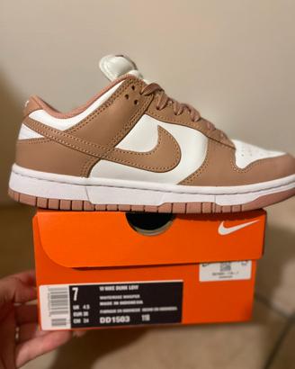 NIKE DUNK LOW WHITE/ROSE