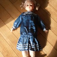 FURGA BAMBOLA VINTAGE ALTEZZA 54 CM !!