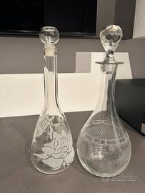 2 bottiglie decorative
