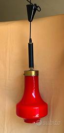 Lampada a sospensione anni  '60