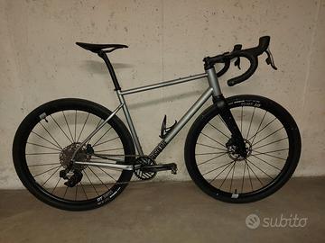 Bici gravel acciaio Gusoline Blade tg.L