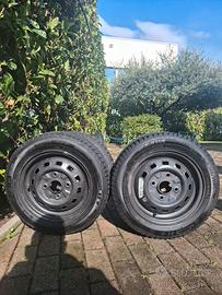 Gomme Invernali + cerchi R13 Daewoo Matiz