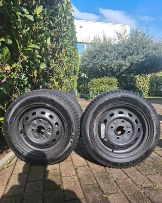 Gomme Invernali + cerchi R13 Daewoo Matiz