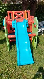 scivolo da giardino in PVC smontabile