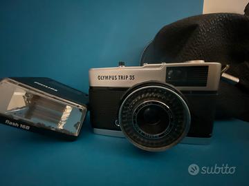 Olympus trip 35 con flash philips 16B