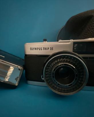 Olympus trip 35 con flash philips 16B