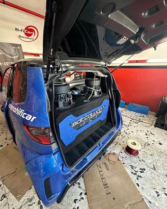 Boccolucci hificar aixam microcar 2x30 subamplibox