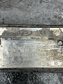 Elettropompa sommersa per acque sporche kw 5,5