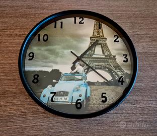 Orologio parete Torre Eiffel Parigi