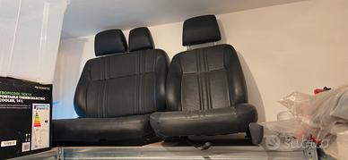 sedili anteriori nissan patrol 3 posti