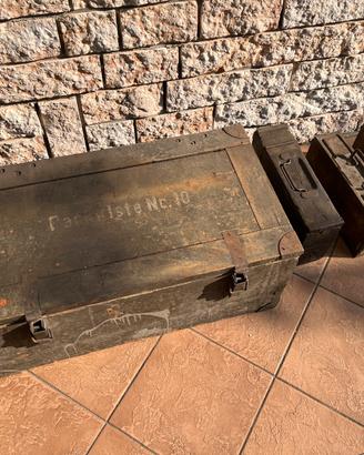 Cassa porta munizioni 2 guerra mondiale