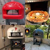 Forno Pizza per Esterno. Legna i Gas. Alta Qualità