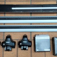 Barre portatutto Thule WingBar Evo incl. Kit mont.