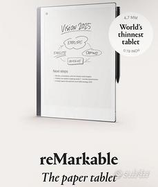 Remarkable 2 the finest paper tablet