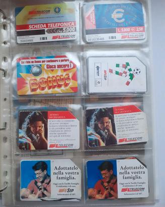 Collezione schede Telefoniche