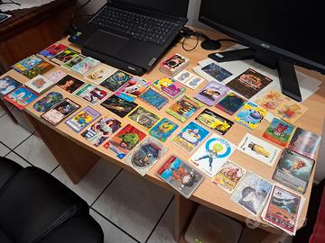 Lotto misto figurine, carte, cards e schede