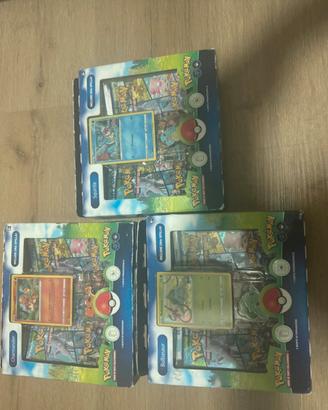 X3 collezione con spilla pokemon go