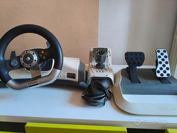 volante e pedali Xbox 360