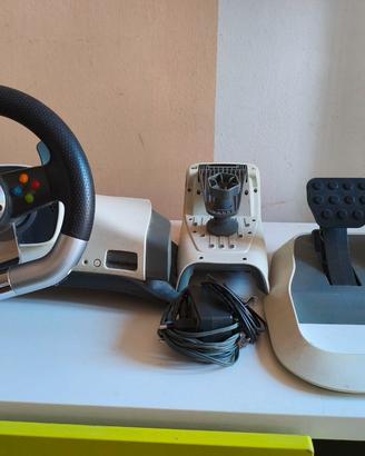 volante e pedali Xbox 360