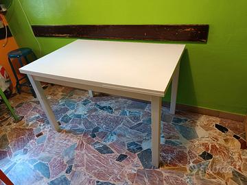 tavolo bianco allungabile 