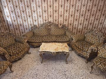 Salotto stile barocco