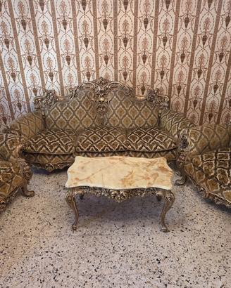 Salotto stile barocco