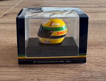 Minichamps Casco Senna 1:8 Primo Gp Brasile 1984