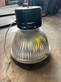 8 Lampadari in alluminio vintage