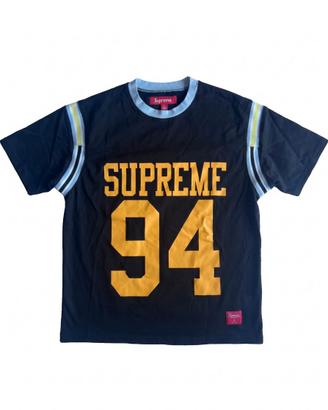 T-shirt Maglia Football "Supreme 94" Nera e Gialla