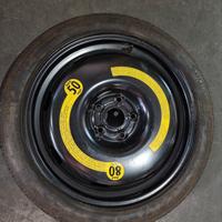 1 ruotino golf passat tiguan t-roc 125/70r18 rt237