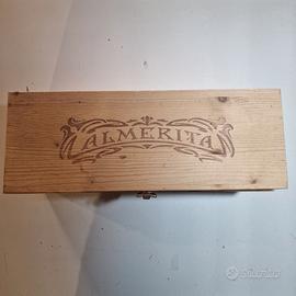 Cassetta in legno TASCÁ Conti d’Almerita – box vin