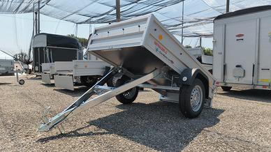 Carrello Rimorchio in Alluminio con Timone Ripiega