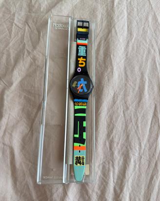 Swatch Gent Harajuku GB124 1989 Vintage Anni 80