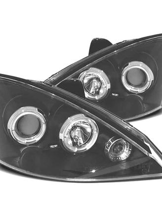 FARI FORD FOCUS 98-01 ANGEL EYES LED NERO